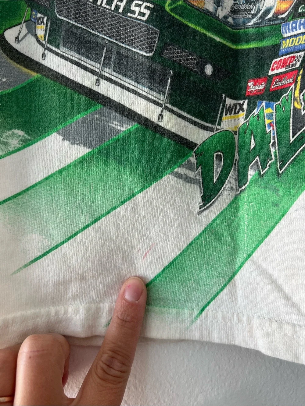 NASCAR | Vintage Dale Jr Racing Tee | 8